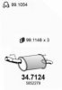 ASSO 34.7124 End Silencer